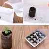 Planters 200Pcs Professional Peat Pellets Plant Starting Soil Block Jiffy Seedling Plugs Environmental Garden Nursery