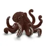 Dekorativa objekt Figurer 3.7Inch North America Octopus Ocean Sea Life Figurin Toy Figures 14768 för hemdekoration 230928