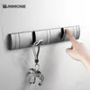 Towel Racks Punch-free Black Wall Hooks for Kitchen Bathroom Towel Hooks Robe Coat Hook Bathroom Fixture Home Accessories Coat Hanger Wall 230926