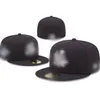 Accessoires de mode unisexe nouveau design mexique casquettes ajustées lettre M taille hip hop chapeaux casquettes de baseball adulte visière plate pour hommes femmes taille entièrement fermée 7-8