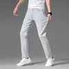 Men S Jeans 2023 Spring Summer Classic Młodzieżowa witalność Fit proste cienkie dżinsowe lekkie bawełniane spodnie 231005