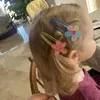 ヘアクリップベイビーかわいいキャンディーカラーフラワーバレットクリップ女の子の女性のためのクリップ