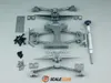 Scaleclub modelo para tamiya 1/14 trator lama cabeça simulação metal dois eixos suspensão traseira qianqiu