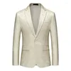 Abiti da uomo Blazer floreale di lusso Fashion Business Alta qualità Bottone singolo Giacca da abito casual Slim Tuxedo Ball Show Dress Uomo