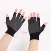 Gants de cyclisme Été mince respirant antidérapant demi-doigt gants hommes fitness cyclisme vélo réduire les chocs élastique crème solaire demi-coupe 231005