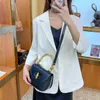 Nieuwe Bamboo Fashion Trend Oblique Straddle Portable Casual Leather Vierkant nummer 915