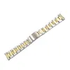 Cinturini per orologi CARLYWET 13 17 19 20mm acciaio inossidabile 316L bicolore oro rosa cinturino in argento cinturino Oyster per Datejust1263W