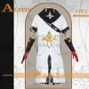 Genshin Albedo Cosplay Costume Genshin Impact Albedo Cosplay perruque courte ensemble complet tenues Costumes