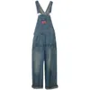 Damen Jumpsuits Strampler Frühling Sommer Frauen Denim Overalls Koreanischer Stil Lose Gerade Hosen Neue Hohe Taille Weites Bein Jean Overalls Weiblich S-4XLL231005