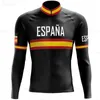 Bisiklet gömlekleri üstleri ulusal bayrak forması adamı uzun kollu giyim yol yarış bisiklet bisiklet ceketi mtb ropa Ciclismo Maillot 231005