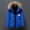Kanada Designer 2023 Mens Designer Down Jacket Winter Warm Coats Canadian Goose Casual Letter Brodery Outdoor Winter Fashion för manlig kupp
