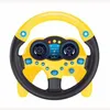 Inteligência brinquedos brinquedo roda de carro crianças bebê brinquedos interativos crianças volante com luz simulação som condução carro brinquedo educação brinquedo presente 230928