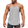 Fitness Tank Top Men Bodybuilding Clothing Fitness Men Shirt Crossfit Vests Cotton Singlets Muscle Top gyms Undershirt Sleeveless 264y