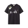 T-shirt pour hommes T-shirt Brand de luxe Gu t-shirts pour hommes à manches courtes pour femmes