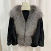 Womens Fur Faux High Quality Mink Jacket Winter Loose Ponchos Baggy Batsleeved Collar Coat Fashion Shawl 230928