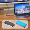 Dock التوسع بثلاثة في واحد PD 4K 30HZ HUB USB-C محطة الإرساء HD للتبديل ملحق الكمبيوتر المحمول الهاتف