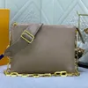 Coussin Bag Designer Bag Luxury Designer Women Bb Pm Shoulder Bags Square Embossed Puffy Leather Handbag Gold Color Chain Messenger Crossbody Bags 2023 Tote Mm Purse