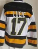 Men Retro Hockey 7 Phil Esposito Jerseys Vintage Classic 16 Derek Sanderson 17 Milan Lucic 24 Terry OReilly 75 Anniversary Embroidery And Sewing Retire CCM High