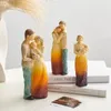 Decoratieve objecten Beeldjes Familie Thema Woondecoratie Hars Mensen Standbeelden Europese stijl Woonkamer Ambachten Bureau Accessoires Geschenken 230928