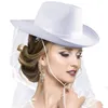 Sombreros de ala tacaña Sombrero de vaquero occidental País Vaquera Fiesta de bodas P o Accesorios Headwaer Regalos 231005