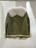 Femmes fourrure fausse OFTBUY mode réel manteau en duvet d'oie veste hiver femmes col naturel épais daim luxe chaud vêtements d'extérieur 230928