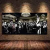 Music Singer Star Gathering Large Living Room Oil Canvas Painting Wall Art Posters and Prints For Bedroom Home Decor Unframed327O