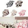 Blankets Cow Print Throw Blanket Soft Flannel Fleece Warm Bed Couch Camping Drop 230928