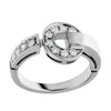 Moda clássico anel de diamante anéis de noivado de casamento para mulheres 18k banhado a ouro 925 prata para homens mulheres meninas namorados m290y
