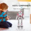 Electric RC Animals Leory RC Robot Intelligent programmering Remote Control Robotica Toy Biped Humanoid for Children Barn Birthday Present Present 230928