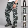 Kamuflaj Kargo Pantolon Joggers Militar Erkekler Pantolon Hip Hop Ordusu Camo Spodnie Meskie Adam Pamuk Sweatpants Kargo Ropa281J