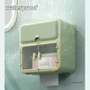 Toilettenpapierhalter Badezimmer-Toilettenpapierhalter Parfümregal Wasserdichte Toiletten-Kunststoffschublade Papierbox Wandmontierte Aufbewahrungsbox für Damenbinden 230927