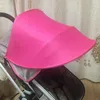 Stroller Parts Sun Hood Baby Anti-UV Carriage Shading Visor Sunscreen Weatherproof Umbrella Canopy