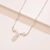 Chains 925 Sterling Silver Zircon Deer Necklaces Pendant Fashion Jewelry Statement For Women Gift