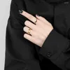 Anneaux de cluster coréen Star Style chaîne simple pour les femmes de mariage bijoux de fiançailles cadeaux bague de doigt