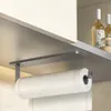 Porte-papier toilette porte-papier adhésif aluminium blanc noir gris support mural cuisine salle de bain placard support papier toilette rouleau d'essuie-tout cintre de mouchoirs 230927