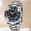 watch case mens mechanical automatic watches luxury fashion 2813 movement wristwatches high quality sprite sapphire glass waterproof watch aaa designer rol watch