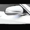 Bandes de garniture de couverture extérieure de rétroviseurs de style de voiture autocollantes pour Mercedes Benz classe C W205 c200 c180l c200l 2015-2018 Auto Acc255i