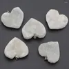 Naszyjniki wiszące sprzedające naturalne surowe ruda białe kryształowe wisiorki Naszyjnik Mineral Healing Reiki Charm DIY Akcesoria biżuterii