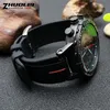 Hög kvantitet gummi Watchband för Timex Watcht2N720 T2N721 TW2T76300 Black Waterproof Silicone Sports Strap 2416mm 220706333f