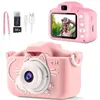 Toy Cameras GL Kids Camera Toys 2 Inch Screen HD Cartoon Kids Digital Camera Mini SLR Camera Söt leksak för barn födelsedagspresenter 230928