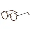 Brillengestell Retro Roune-Rahmen Anti-Blaulicht Multifokus-Lesebrille Damen Herren Progressive Brillen Computerbrille 1,0 4,0 231005