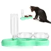 Cuencos Cuencos Bowlscat Waterbowlpet Perro Triple Alimentador Seco Húmedo Elevatedmatic Dispensador Botella Catspets Titulares de interior Doble Hogar DH0QW