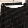 Vrouwen zwarte geplooide rokken borduren brief hoge taille jurk sexy minirok ontwerper dames een lijn rok
