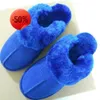 Damen-Hausschuhe aus Baumwolle, Pelz-Slides, klassische Designer-Kinder-Babystiefel, Rindsleder, Wildleder, Wollmischung, Winter-Pantoletten, WGG, flauschige Clogs, Schneeschuhe, Größe 20 h