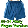 Haaland Soccer Shorts 23 24 De Bruyne Mans Cities Grealish Mahrez Foden Ferran 2023 2024フットボールパンツユニフォームロドリゴホームアウェイサード