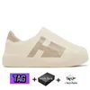 2024 Adifom Superstar Moda Correndo Sapatos Chinelos Branco Preto Bege Mens Designer Sapatilhas Baixa Plataforma Mulheres Treinadores Esportivos Slide EUR 36-45