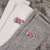 White Grey in stock Socks Women Men Unisex Cotton Basketball Socks270S