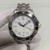 4 kleuren Real Po Mens VS Factory Automatic Cal 8800 uurwerk horloge heren 42 mm 300 m witte golfwijzerplaat grijs zwart saffierglas Steel313E