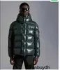 Monxxxx Down Jacket 2023 Mengjia Coat 70th Anniversary Double Label Maya Male and Female Lovers Same Bright Face Thickened Winter