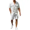 Men's Tracksuits 2023 Casual Sets Short Sleeved Shirt And Shorts Two-piece Trend Male Clothing Tracksuit Ropa De Hombre